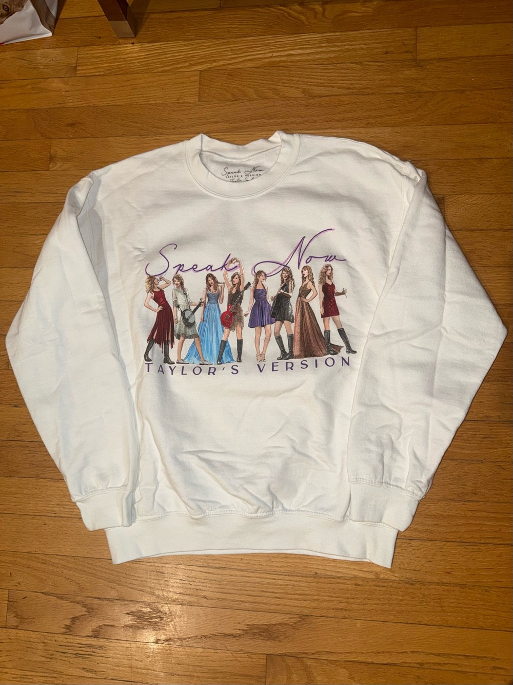 Taylor Swift 'Speak Now' Album Eras Crewneck